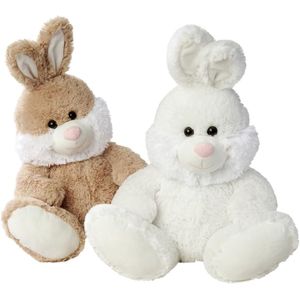Assorted Sitting Bunny Plush 55cm